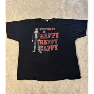 Duck Dynasty Shirt Mens 3XL Black Everybody Is Happy Happy Happy TV Show Graphic
